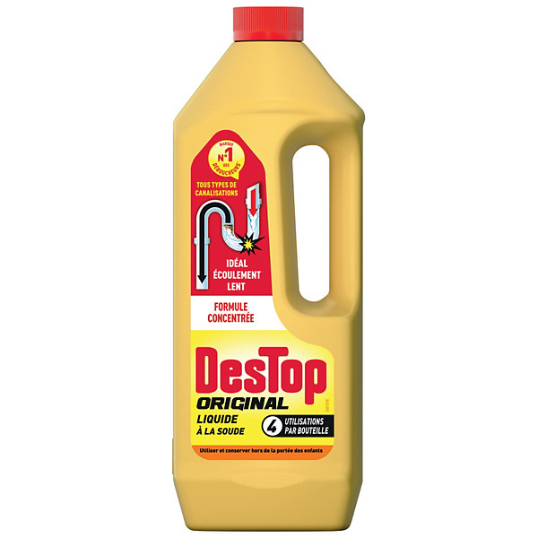 Déboucheur liquide à la soude Destop Original 950 ml