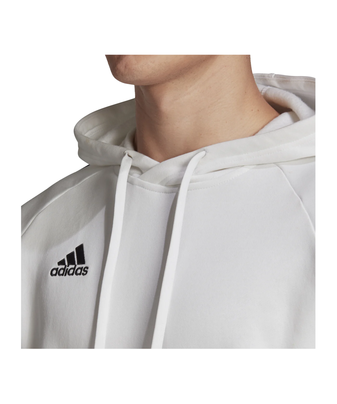 adidas Core 18 Hoody Kapuzensweatshirt Weiss