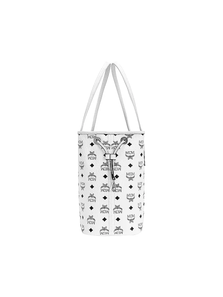 MCM Wendetasche - Shopper LIZ Medium weiss