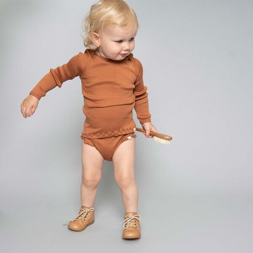 Belfast Bluse Rooibos - Minimalisma → Luksusbaby.dk