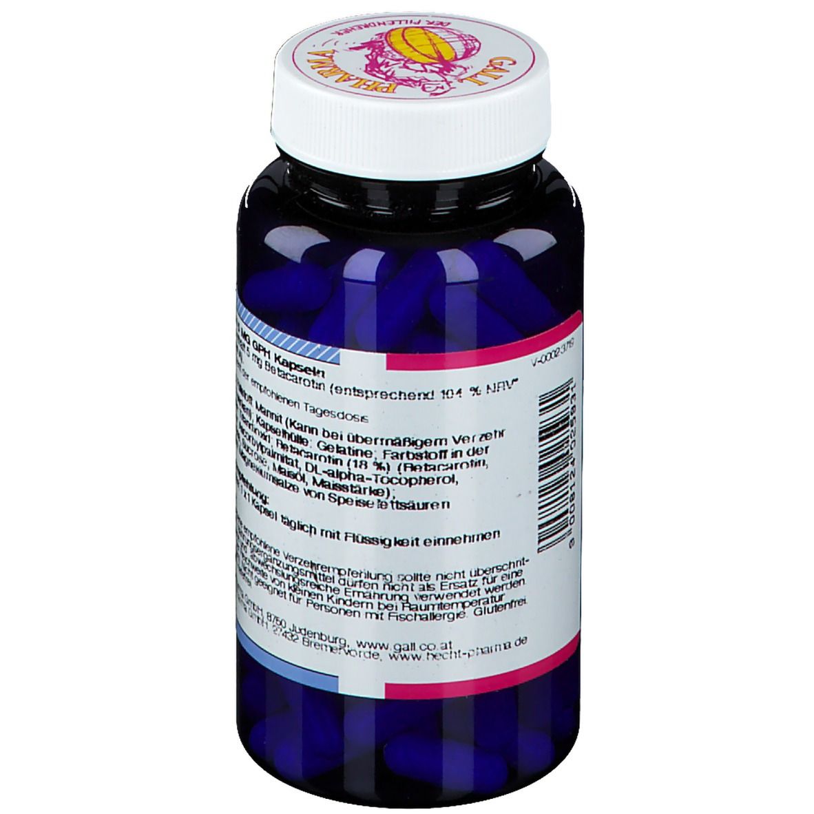 GALL PHARMA Carotin 5mg GPH Kapseln
