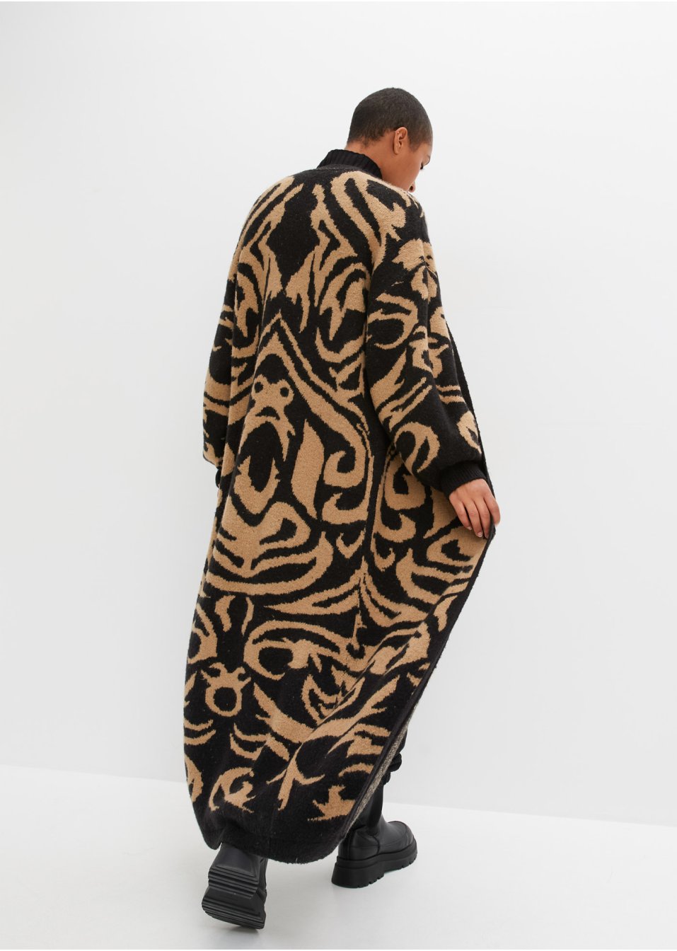 Manteau en maille