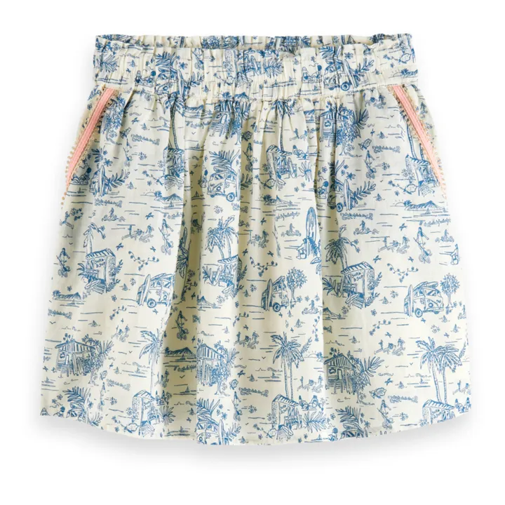 Scotch & Soda Jupe Surf and Sup | Blanc