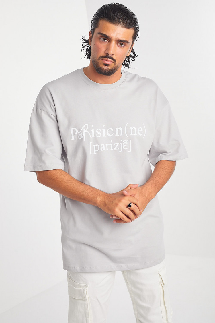 T-shirt gris 