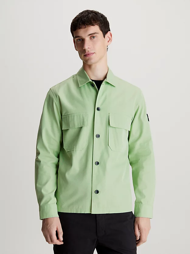 Camisa de sarja quadrada