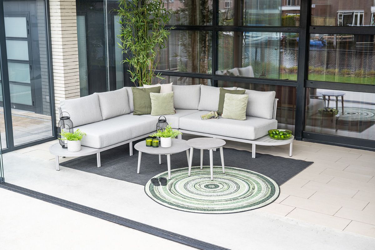 Garden Impressions Frigole 5-delige loungeset - taupe