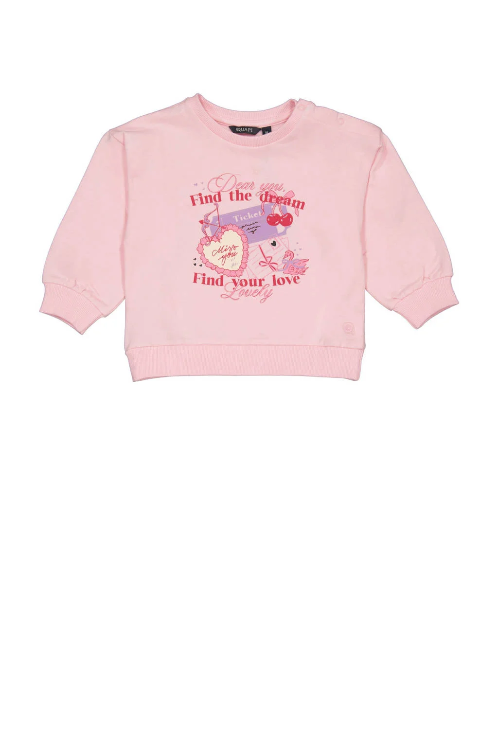 Quapi Mini sweater roze