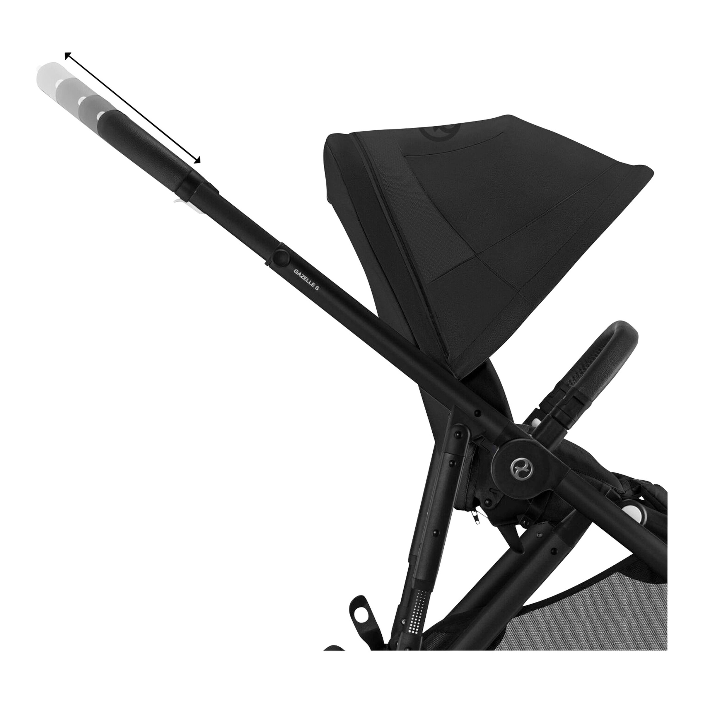 Cybex - GOLD Tragewanne für Gazelle S moon black