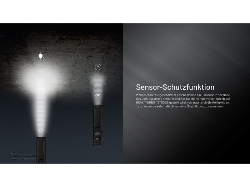 Nitecore Taschenlampe EDC27 UHI 3100 lm Die Taschenlampe für Outdoor-Abenteuer
