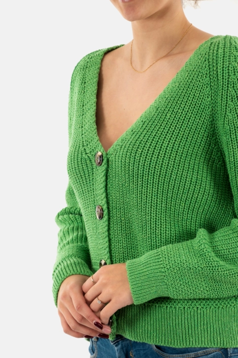 Gilets cardigans only bella green bee