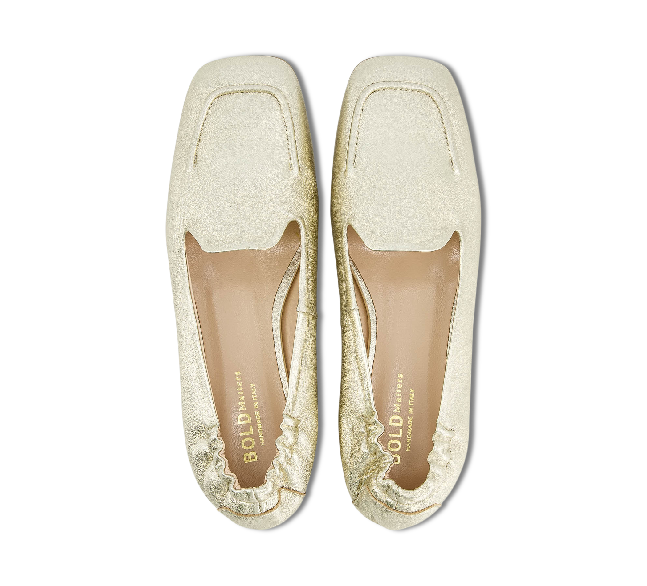 Bold Matters Loafers gold