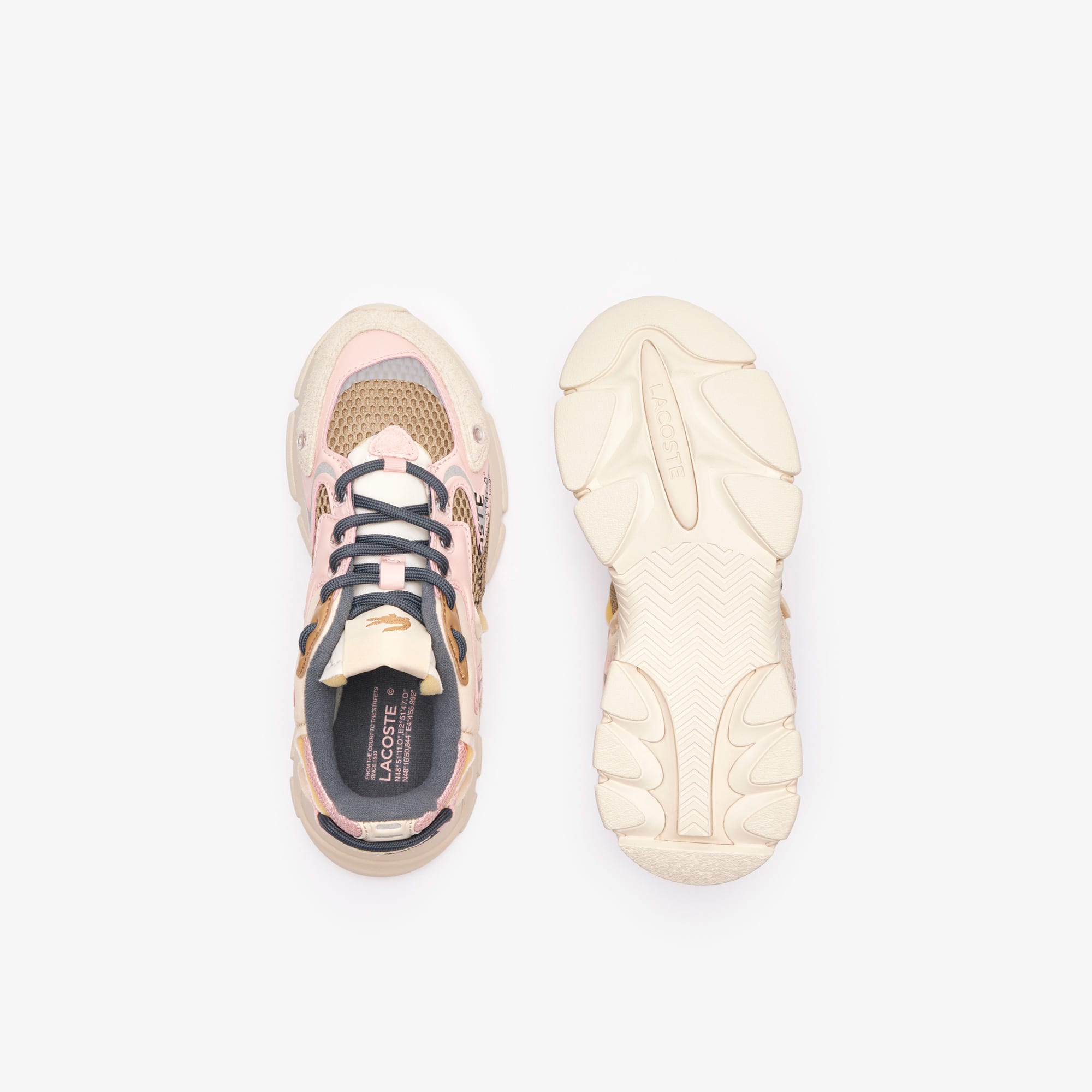 Sneakers L003 Neo femme en textile Sneakers - Blanc - Lacoste - Femme