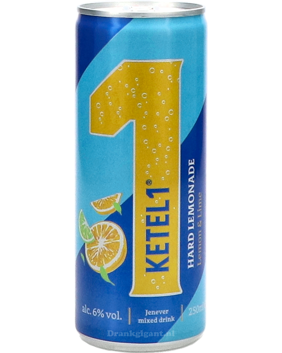 Ketel 1 Hard Lemonade Lemon & Lime Blik 25 cl