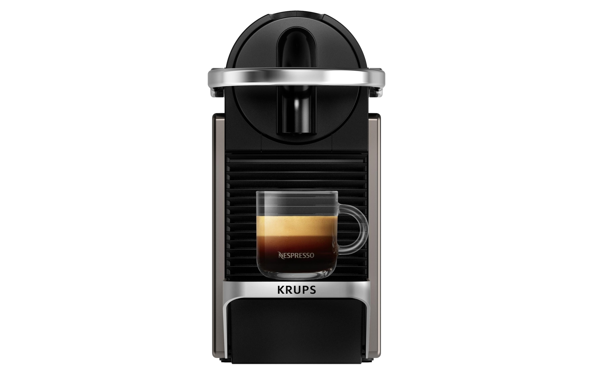 Krups Kapselmaschine »Nespresso Pixie XN306TCH Titan«