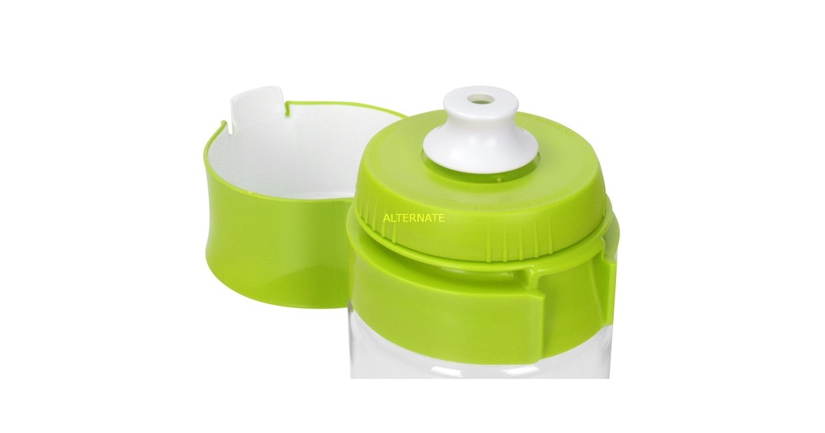 Britafill&go Vital 0,6 Liter drinkfles  (Transparant/limoen)