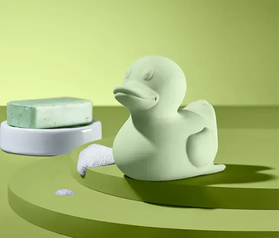 Kleine Badeente