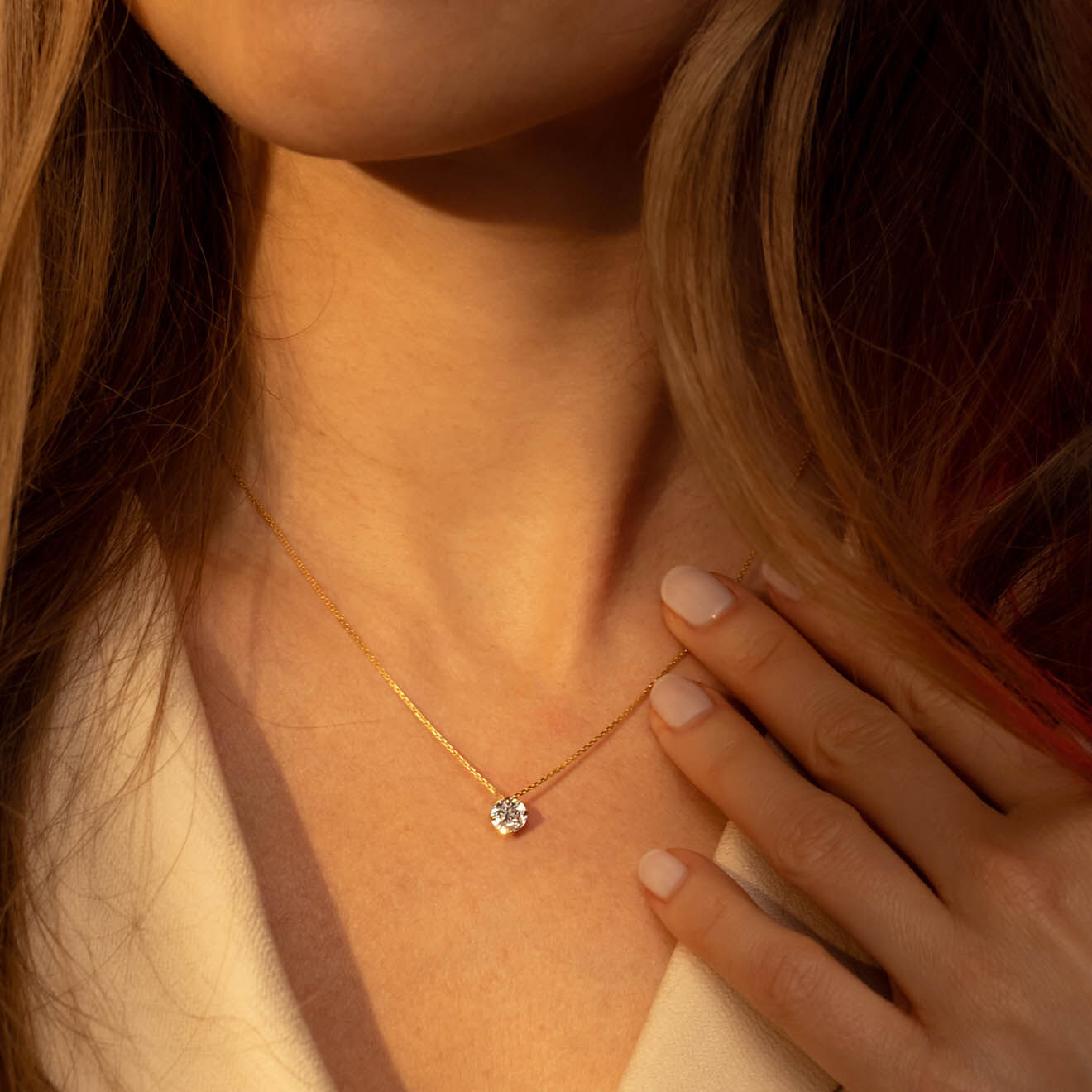 Instant d'Or Pendentif Splendeur or jaune