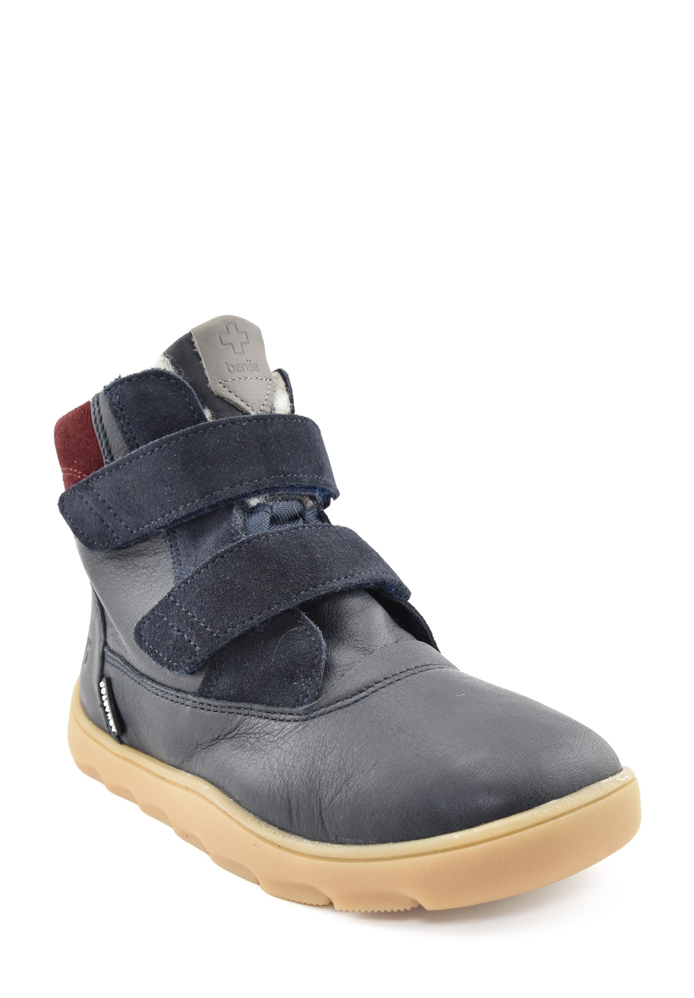 Nendaz Barefoot AQUA STOP Wollfutter Kinder Dunkelblau