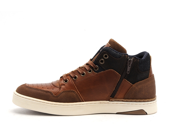 Bullboxer boots bottine homme 887p51789b marron