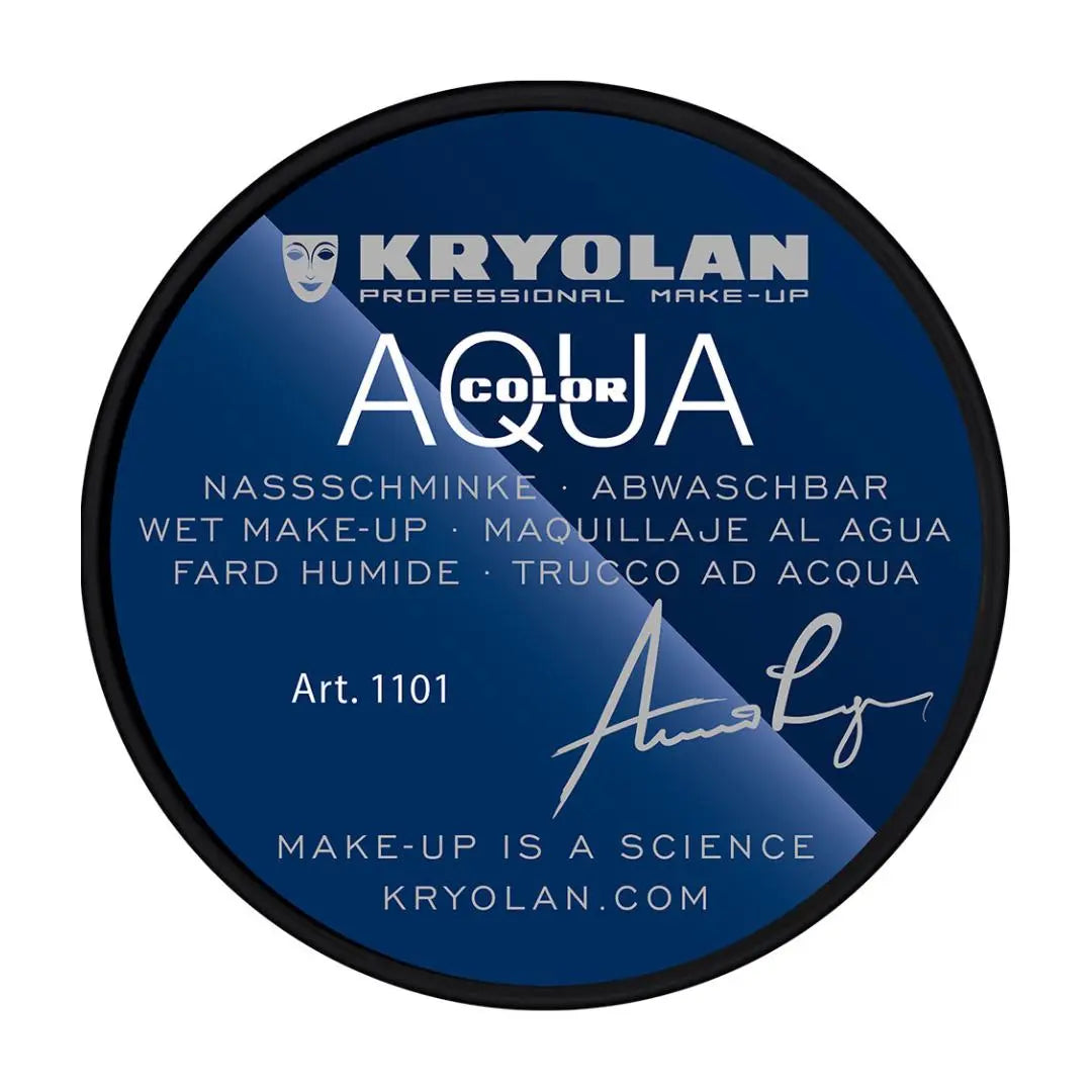 Aquacolor Face Paint 071 Deep Black