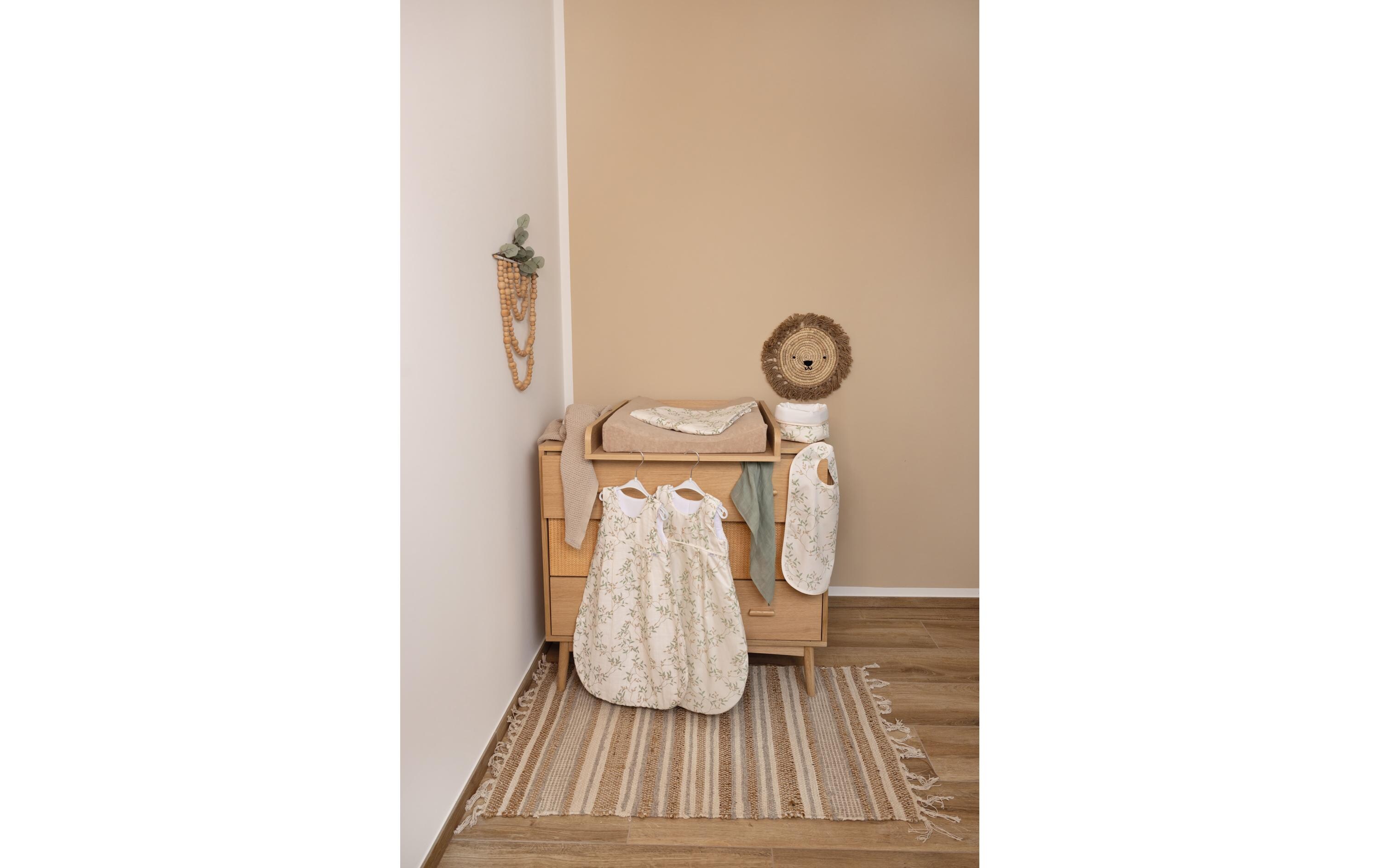 Esslatz plastifiziert Snoozy Bear 26 x 50 cmLätzchen mit Klettverschluss