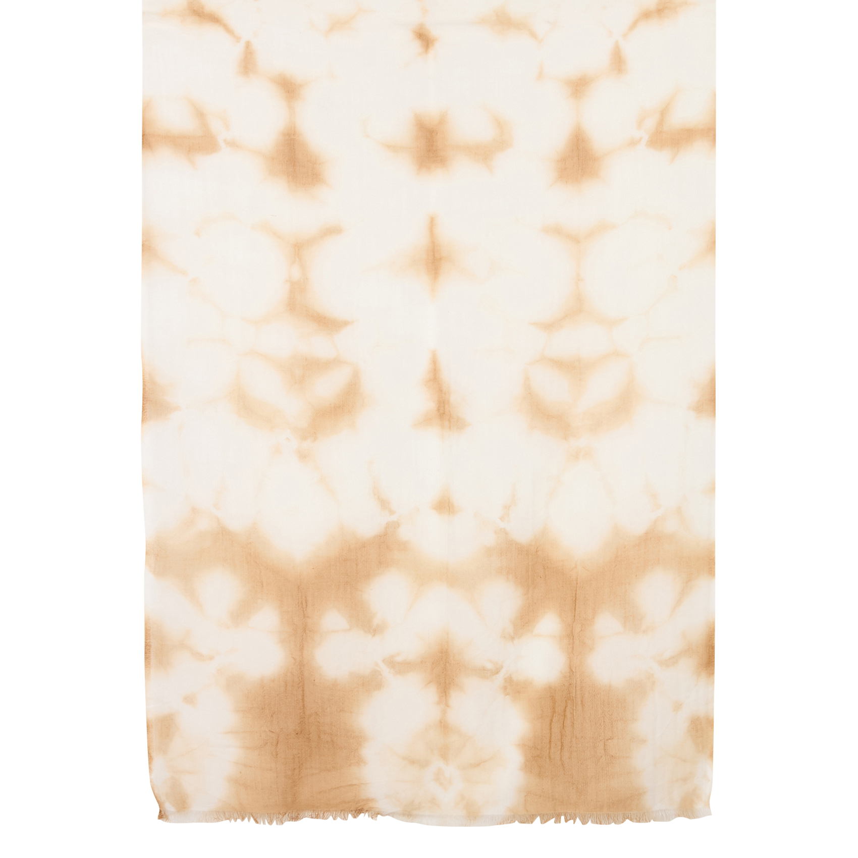 Foulard imprimé en laine| Multicolore