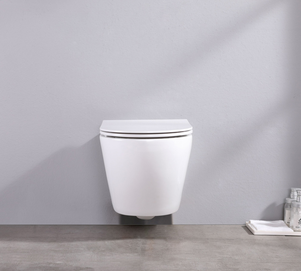 Geberit UP720 toiletset met Saniclear Itsie witte toiletpot randloos met softclose zitting