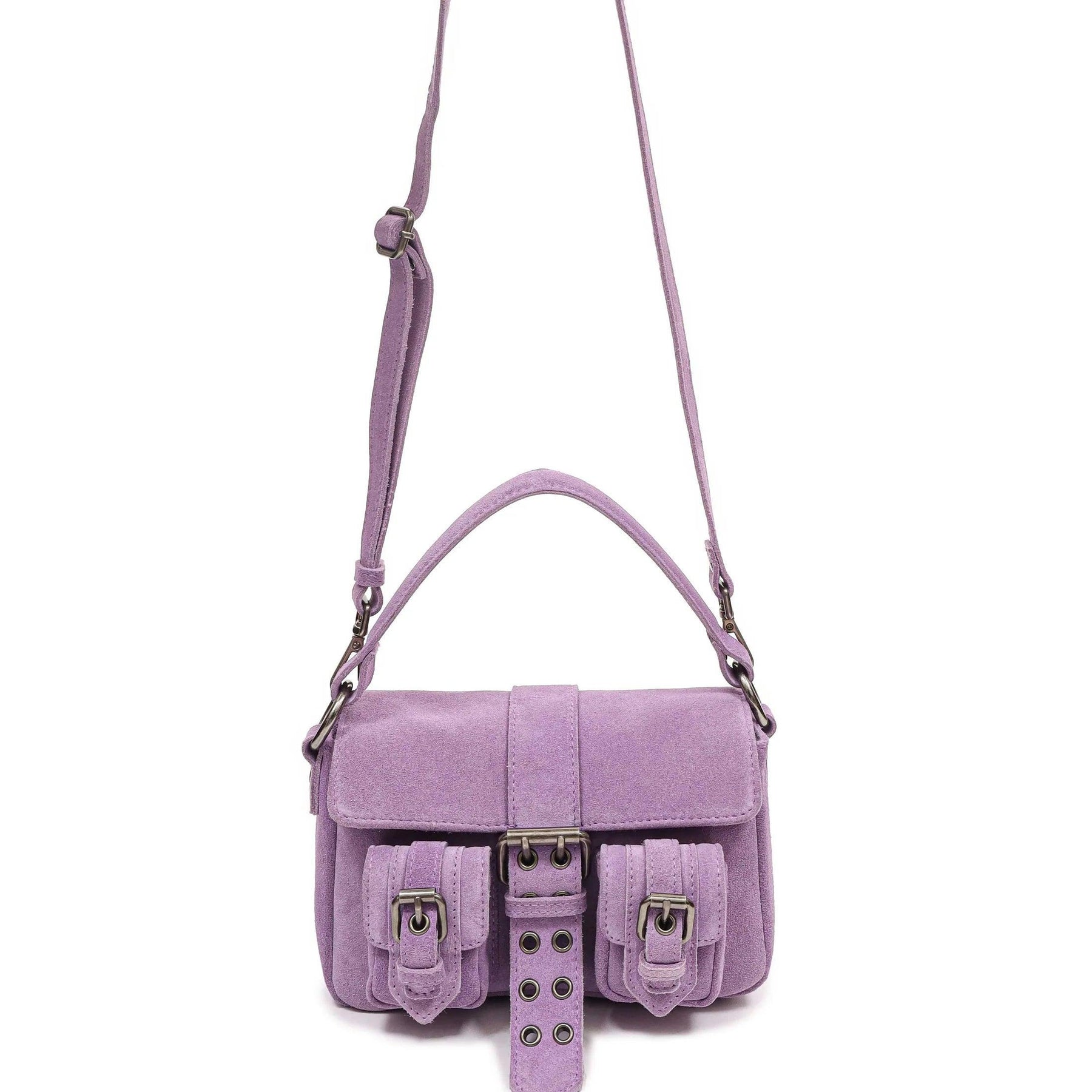 Nunoo | Small Honey Buckle | Suede crossover