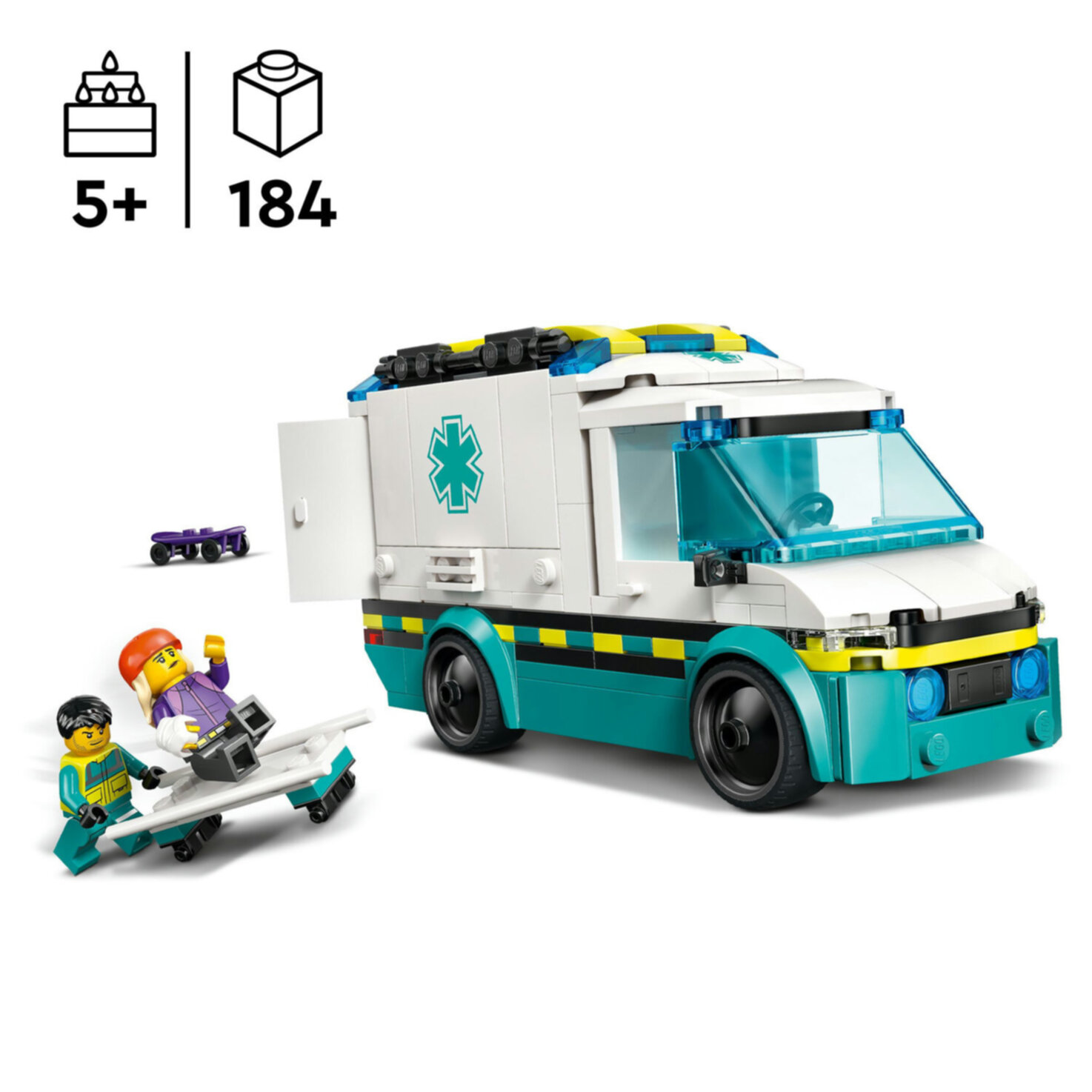 LEGO® City 60451 Rettungswagen ab 5 Jahren