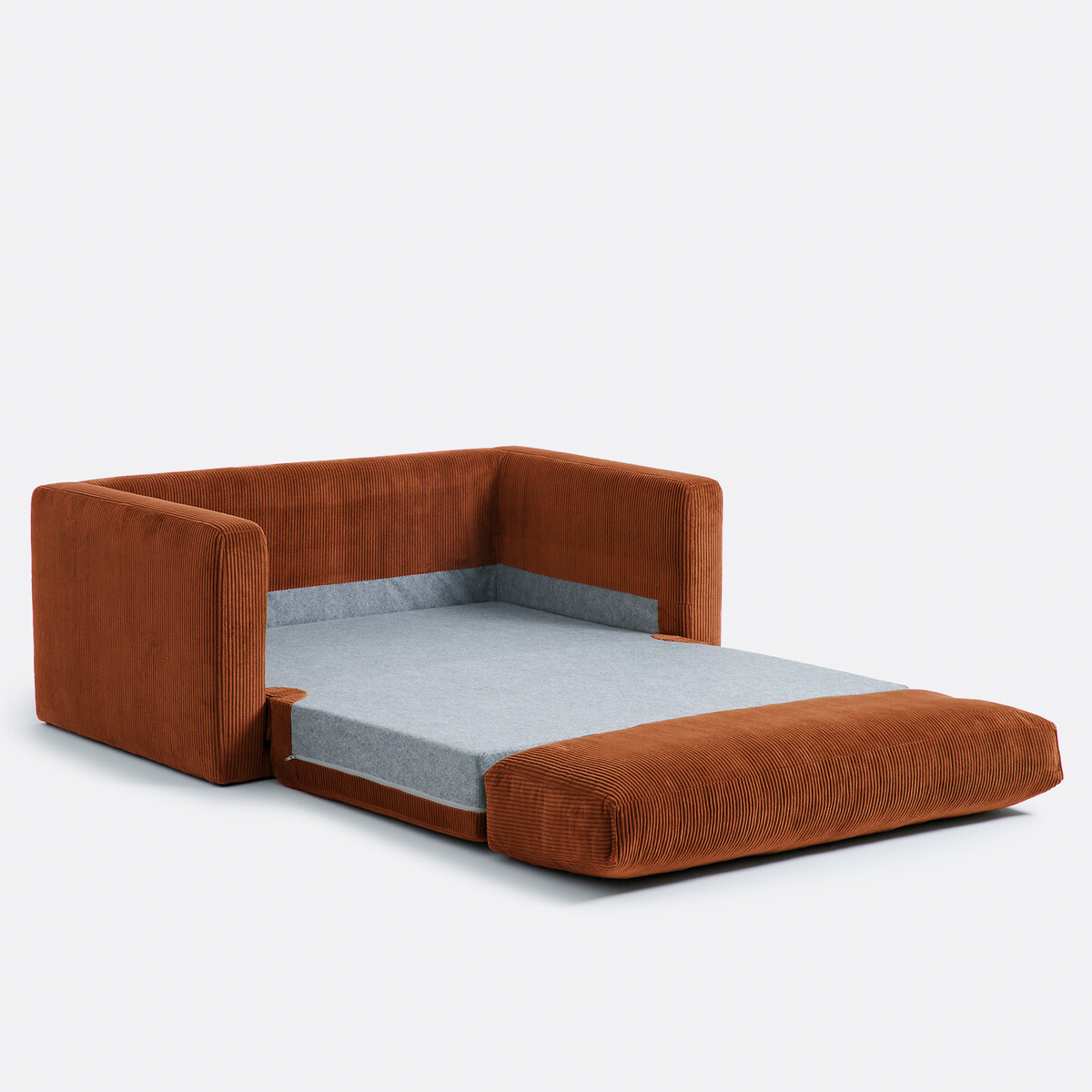 LA REDOUTE INTERIEURS<br>Sofá cama 2 lugares ribfluweel Hani