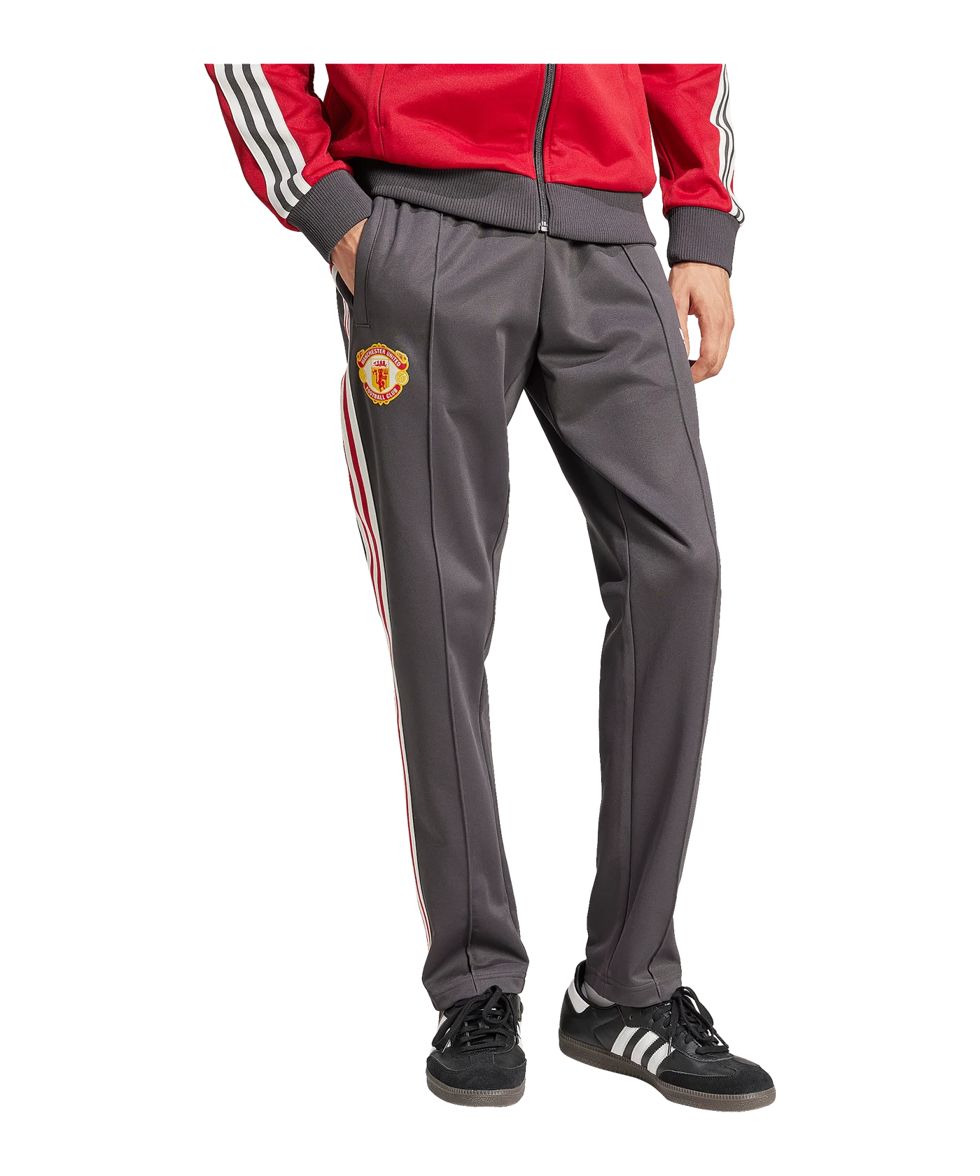 adidas Originals Manchester United Beckenbauer Trainingshose Schwarz