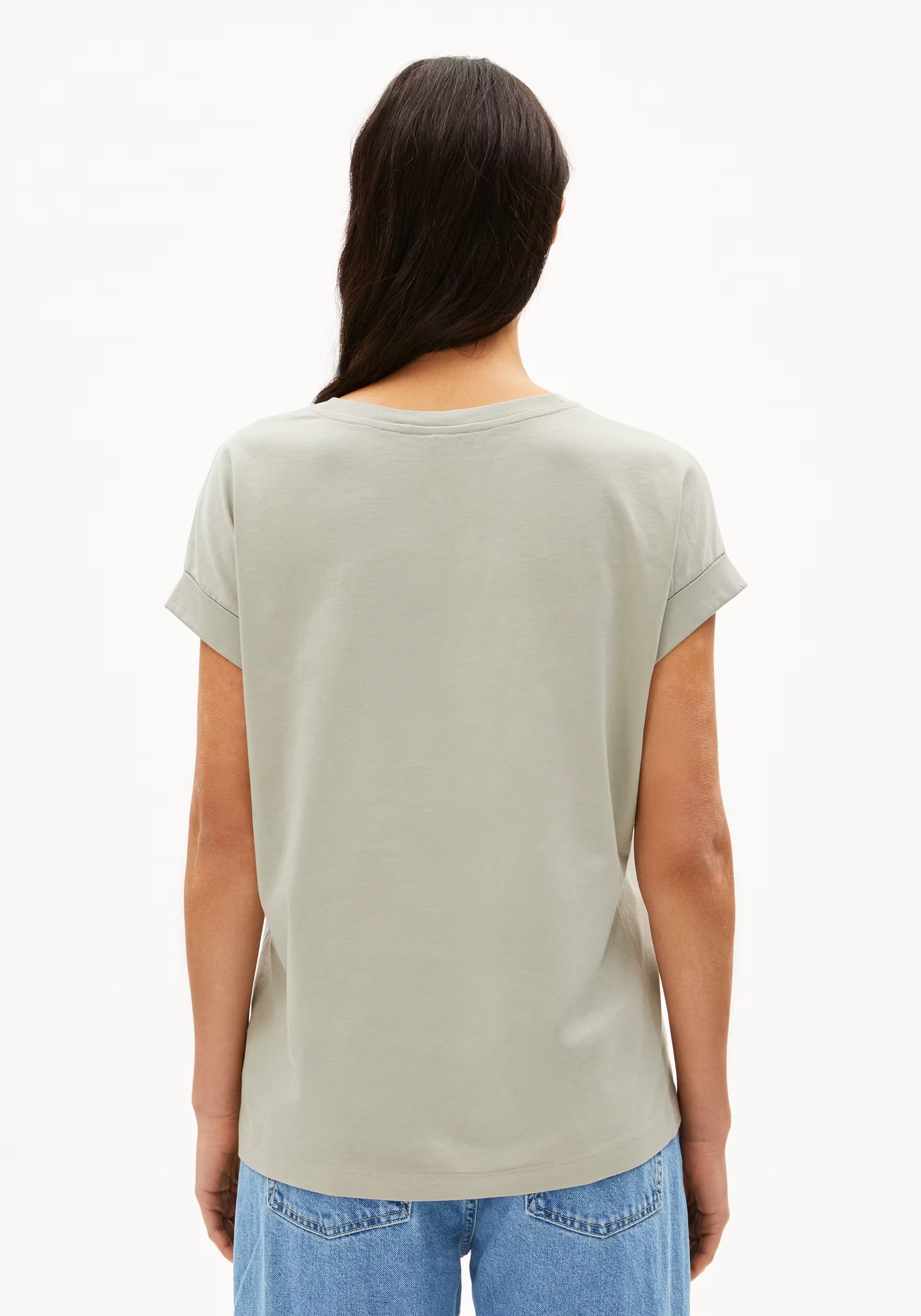 Armedangels T-Shirt Idaara Seagreen