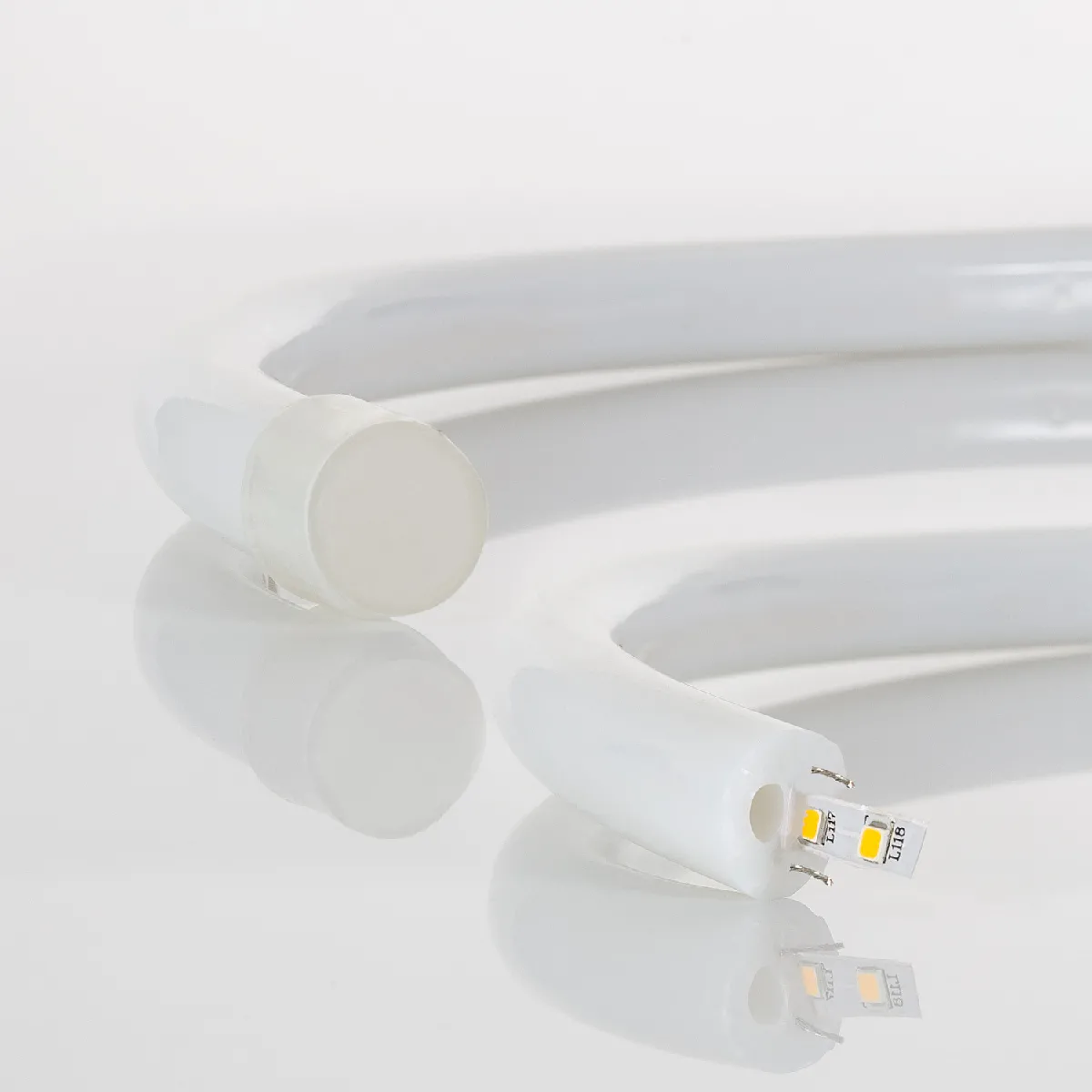 Ledkia Néon LED Flexible 360º - Blanc Froid