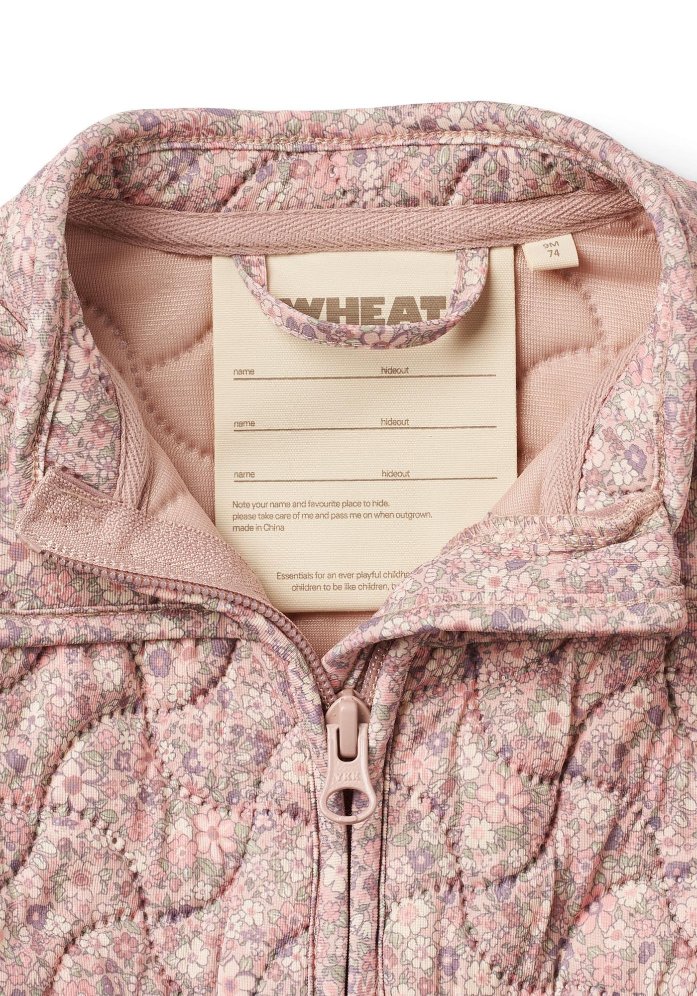 WHEAT Outdoorjacke »Thermo Jacket Tilde« ohne Kapuze wasserabweisend, mit Reflektoren
