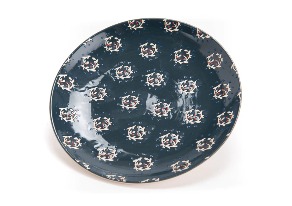 Assiette de présentation Casablanca 35 cm Amadeus