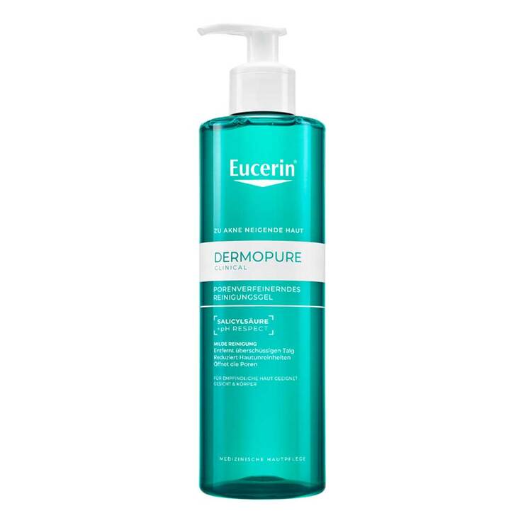 Eucerin Dermopure Clinical Reinig.Gel porenverfein, 400 ml