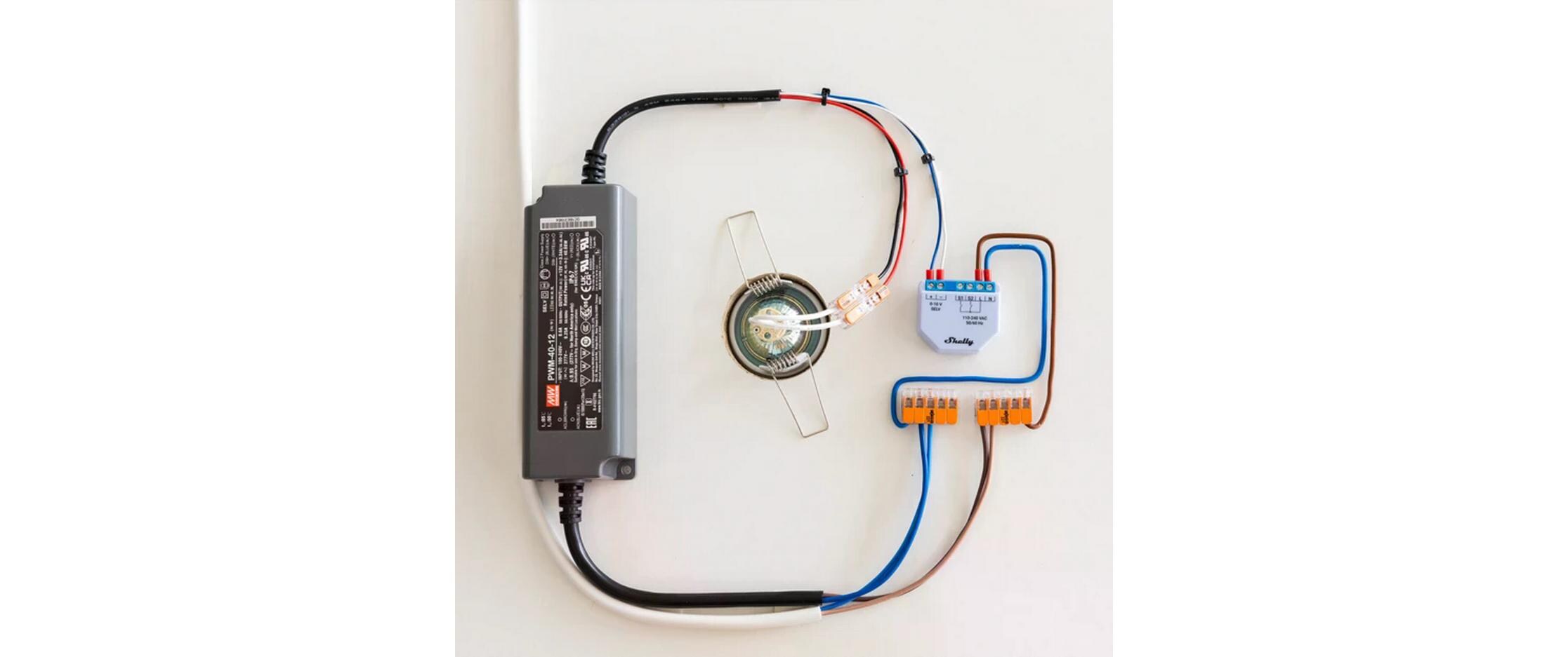 WLAN-Dimmaktor Dimmer 0-10 VIntelligente 0-10 V DC Dimmersteuerung