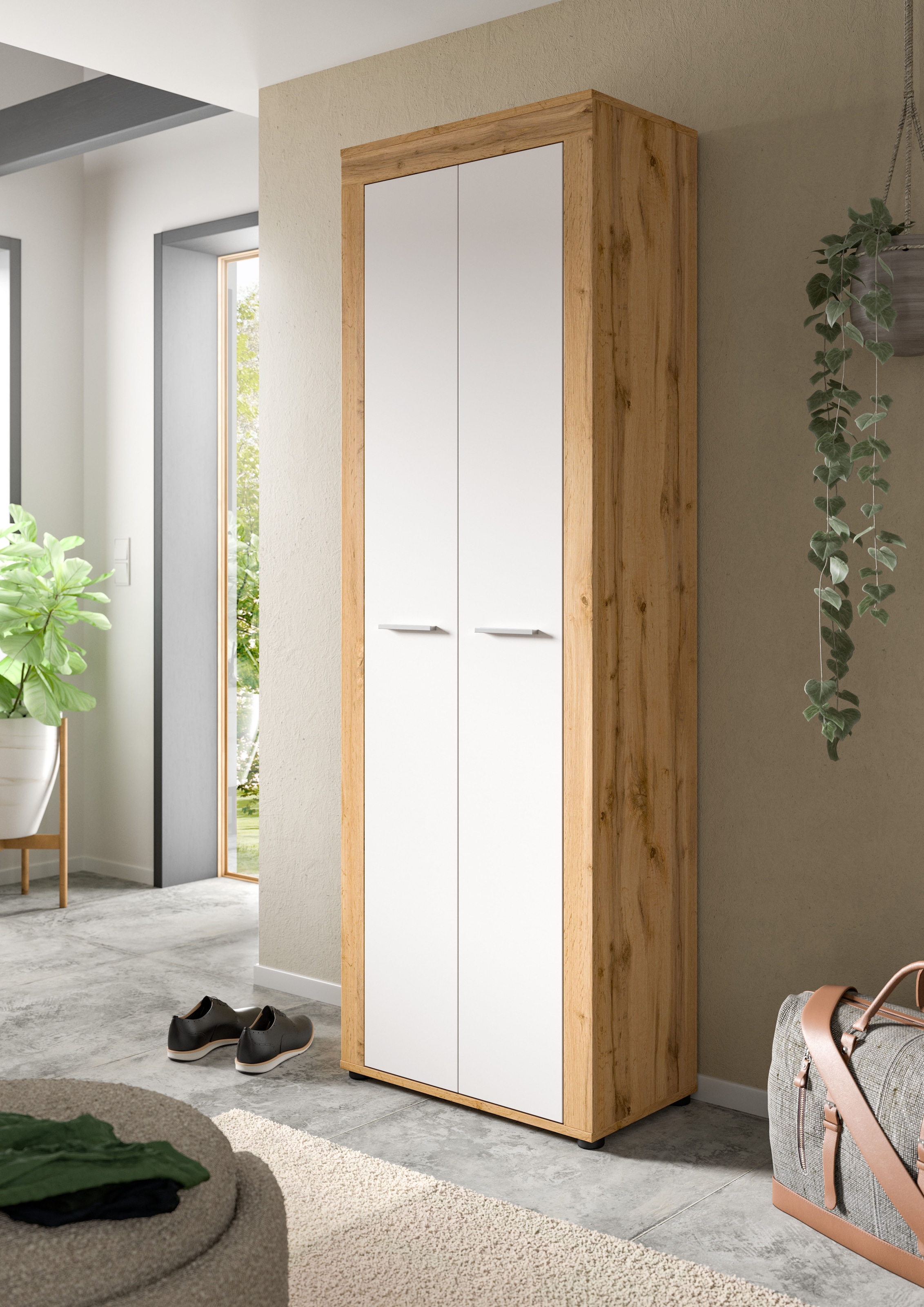 INOSIGN Garderobenschrank »Aosta« 1 Stk. tlg. Garderobenschrank, Höhe 191 cm, Garderobe, Flur, Schrank