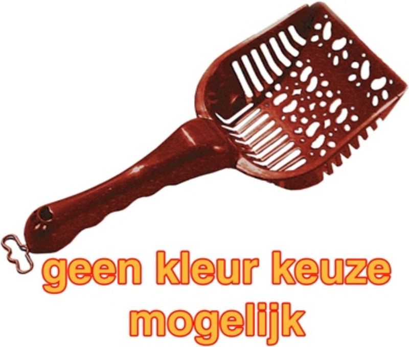 Kattenbakschep - Kunststof - Voor het Makkelijk Verwijderen van Ontlasting