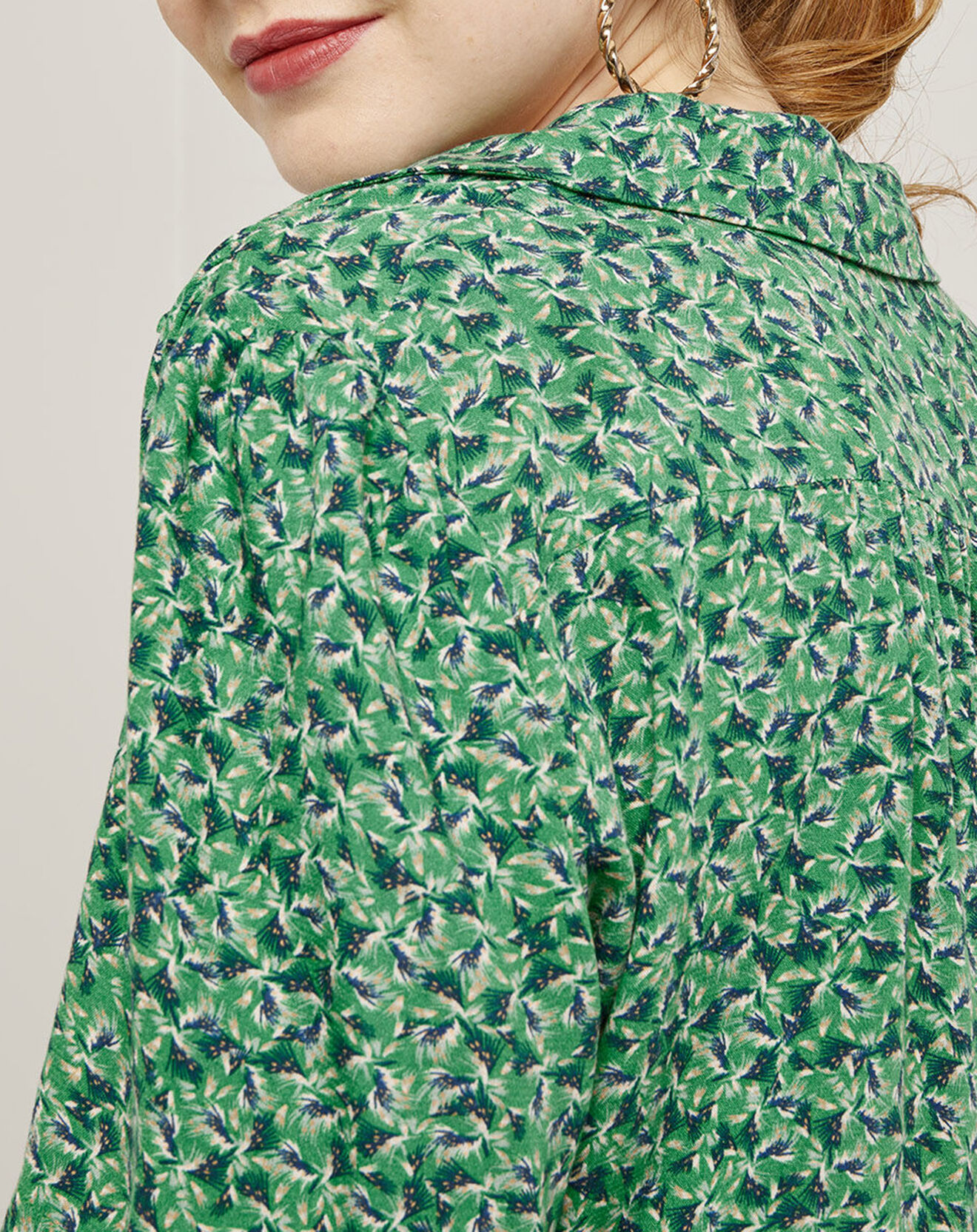 See u Soon Robe Lucie imprimée verte