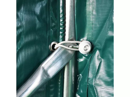 Tente de garage PVC 1,6x2,4 m Vert
