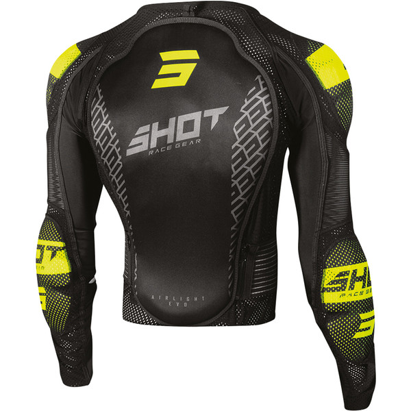 Shot - Gilet enfant Airlight 2.0 Noir / Jaune