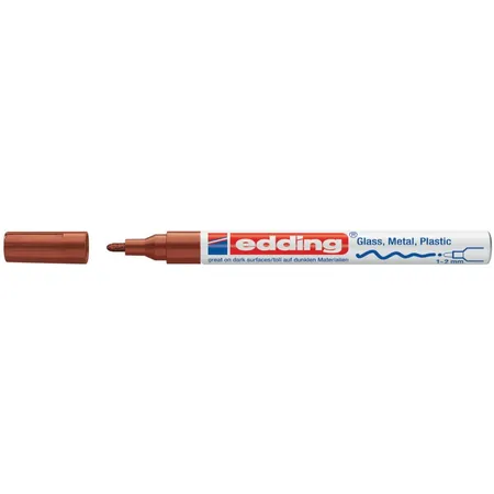 edding 751 Glanzlackmarker 1-2mm, braun
