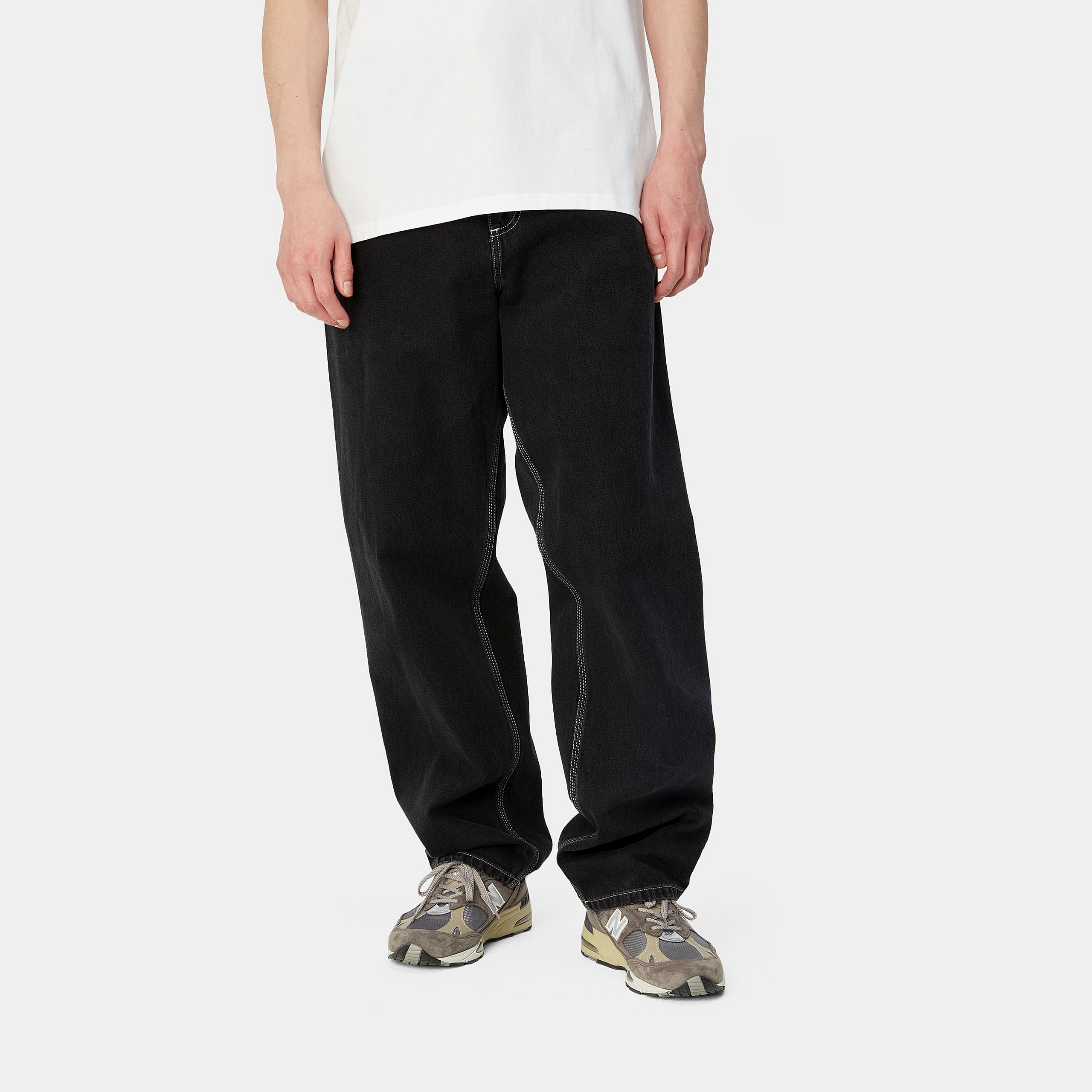 Carhartt WIP Simple Pant Denim Black Heavy Stone Wash