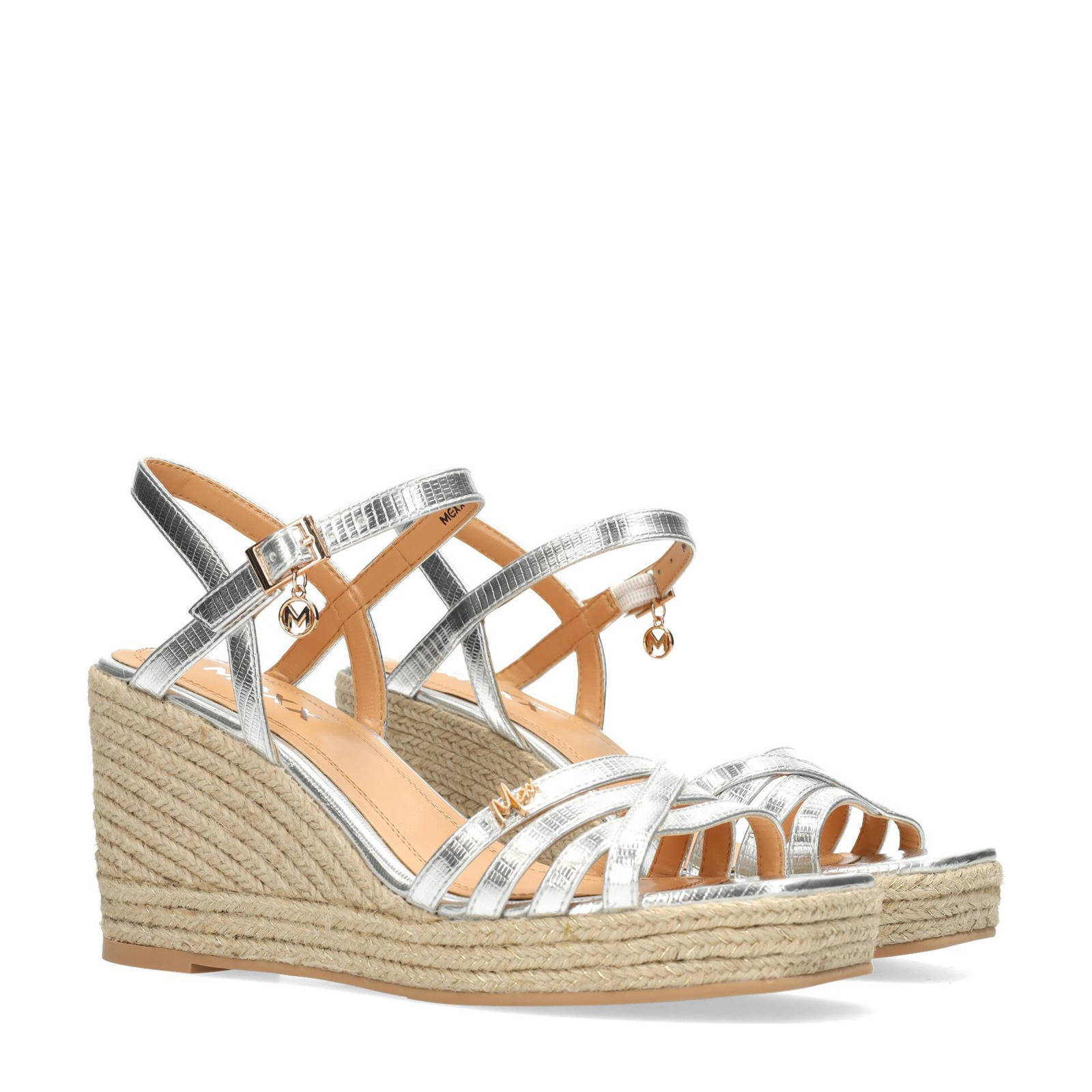 Mexx Noemi  espadrilles zilver