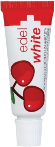 EDEL+WHITE 7 Früchtli Kinderzahnpasta, 7 x 9.4 ml