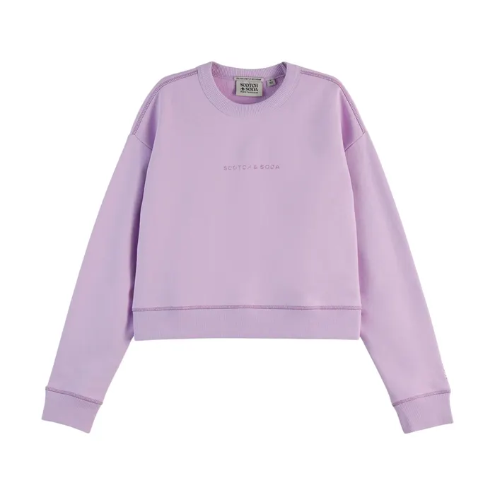 Scotch & Soda Flatlock Loose Fit Sweater Dames