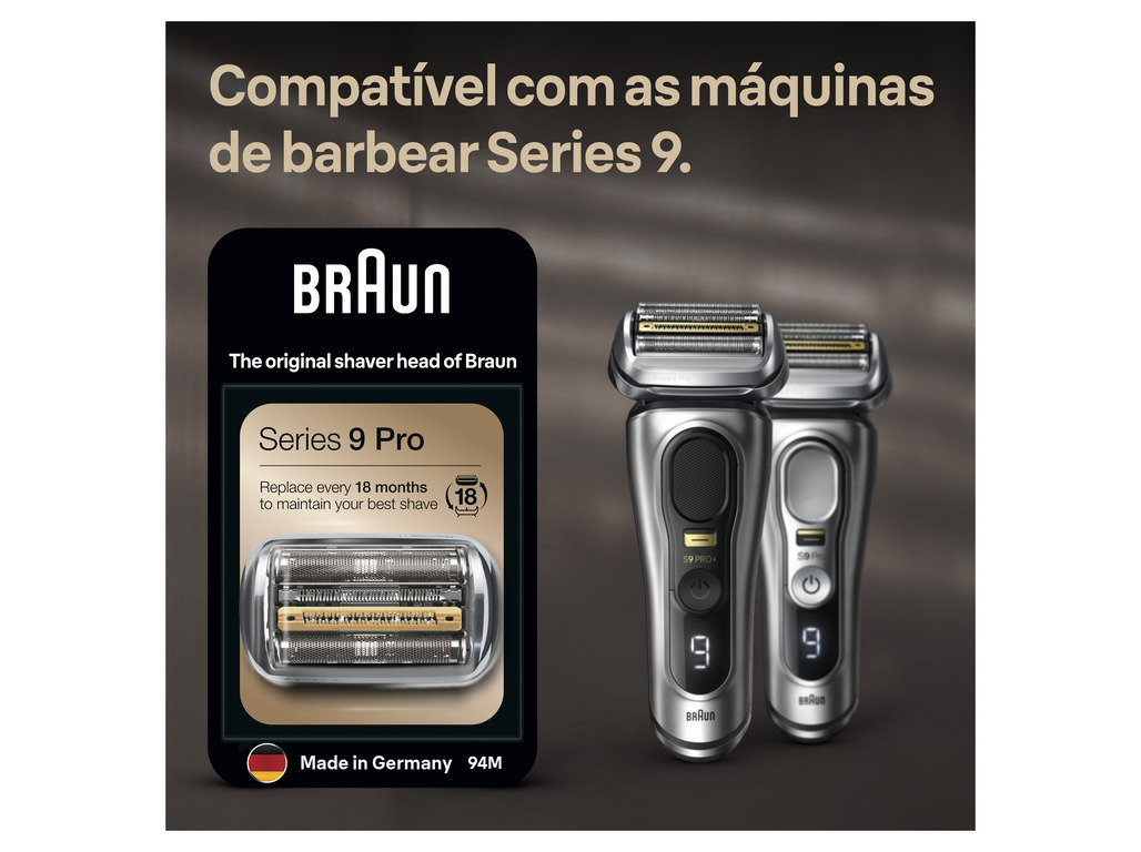 CABEÇA SUBSTITUIÇÃO PARA MÁQUINA DE BARBEAR BRAUN SERIES 9 94M