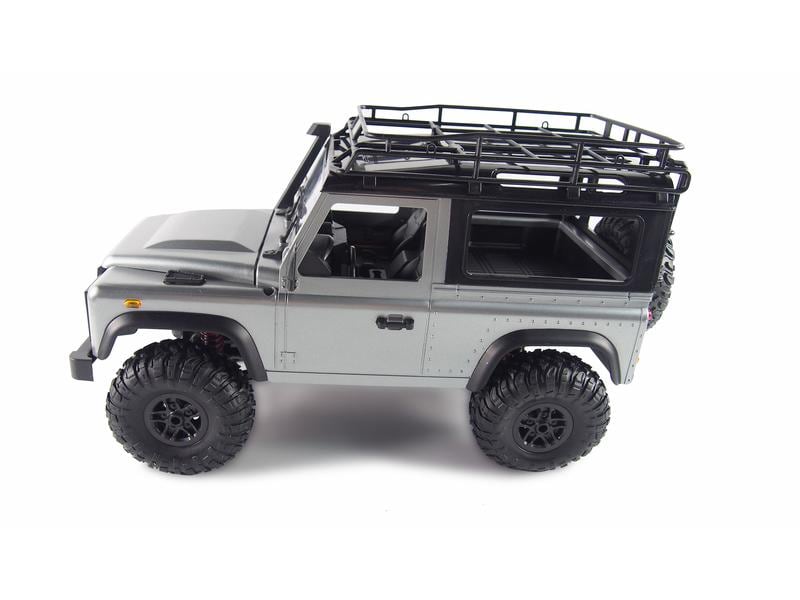 Amewi Crawler D90X12 4WD, RTR, 1:12 D90 Geländewagen mit LED Beleuchtung und Proportionaler Steuerung