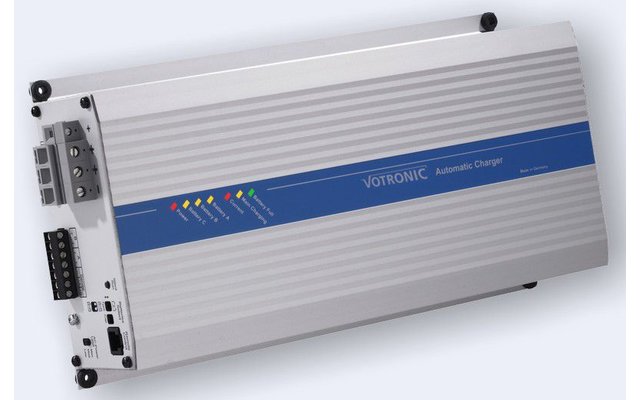 Votronic Vollautomatisches Ladegerät VAC-F mit zwei Temperatursensoren / AC-Power-Limit-Funktion
